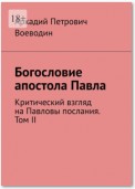 Богословие апостола Павла. Критический взгляд на Павловы послания. Том II