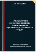 Разработка мероприятий по повышению производительности труда